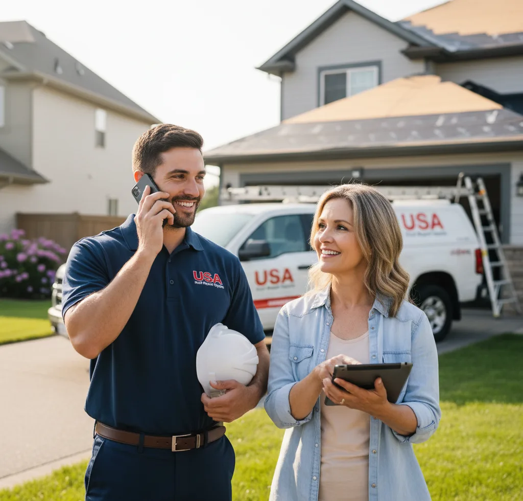 USA Roof Repair Experts customer support in Statesville